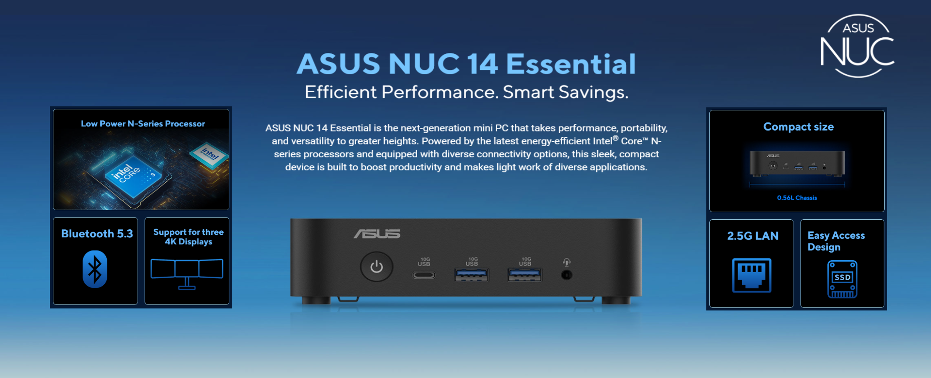 Intel NUC 14 Powerful Mini PC