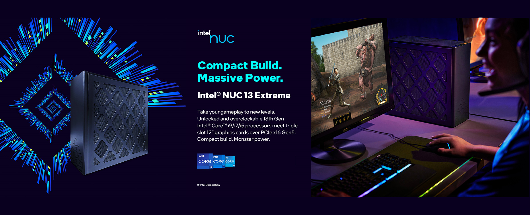 Intel NUC 13 Extreme Gaming Rig